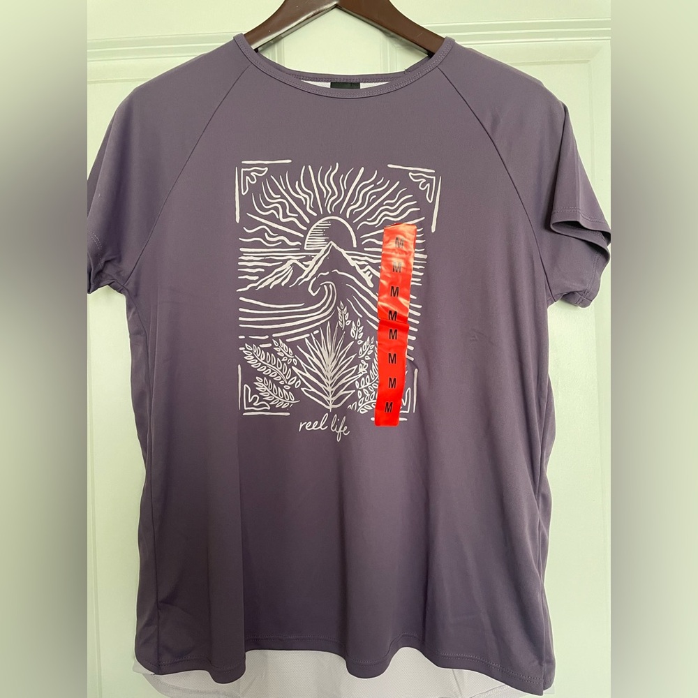 Purple Graphic Tee